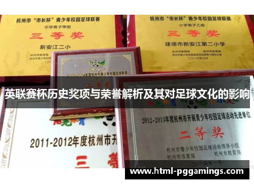 英联赛杯历史奖项与荣誉解析及其对足球文化的影响